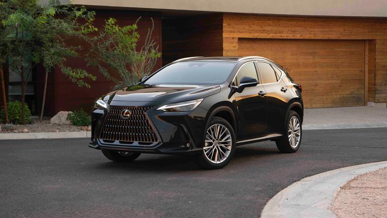 2024 Lexus NX 350 in caviar.